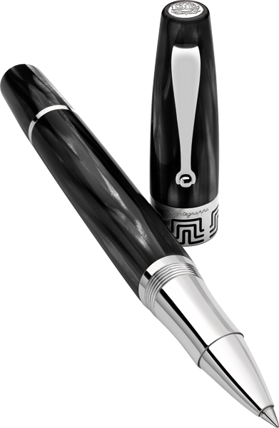 Penna Montegrappa Extra 1930 Roller, Bianco & Nero ISEXTRCH