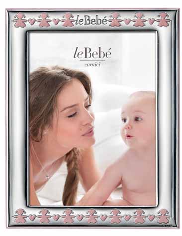 Idea Regalo Battesimo, Cornice Grande Le Bebé Bimba LB201-13R - Click Image to Close