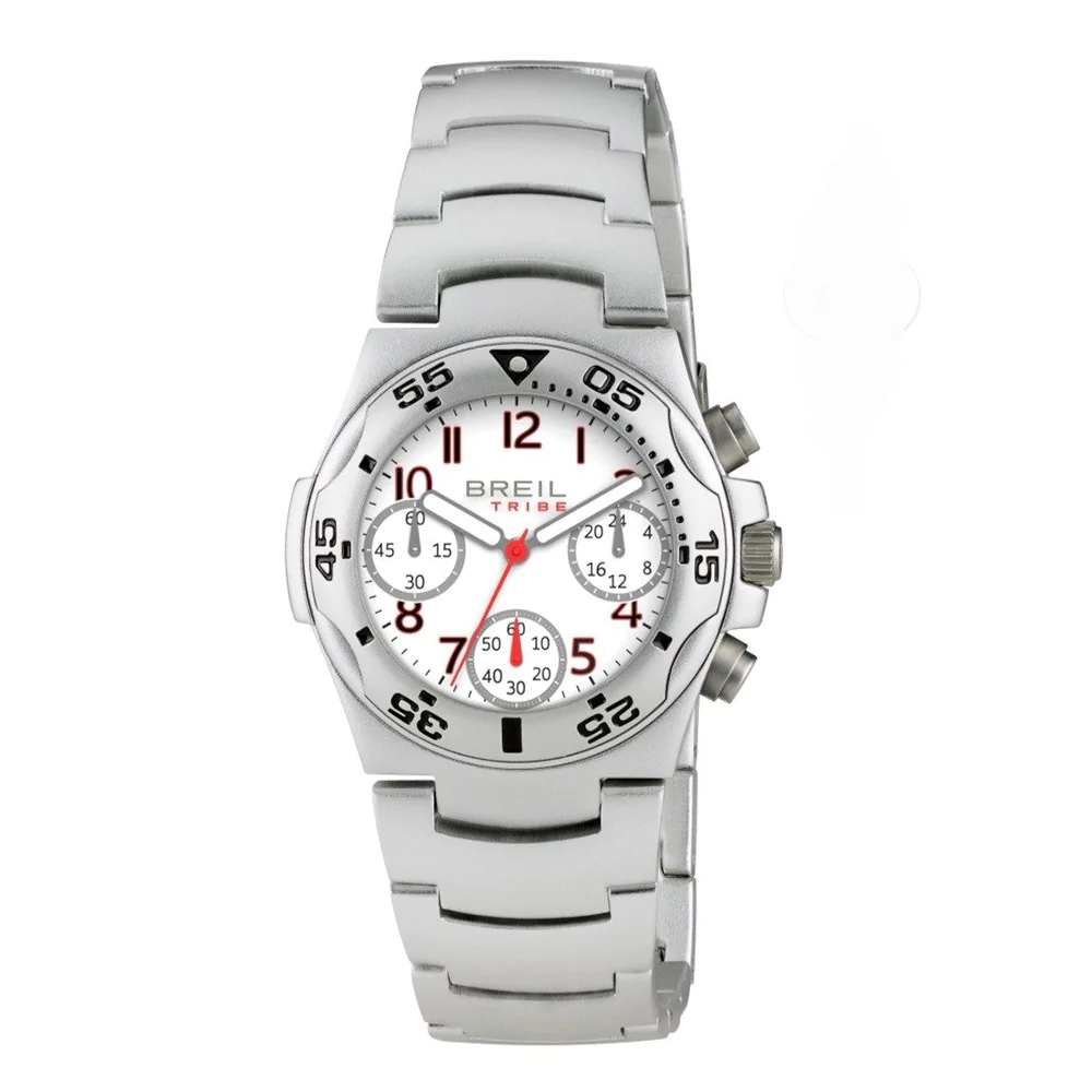 Orologio cronografo in Alluminio Ice Tribe Bianco Breil EW0574