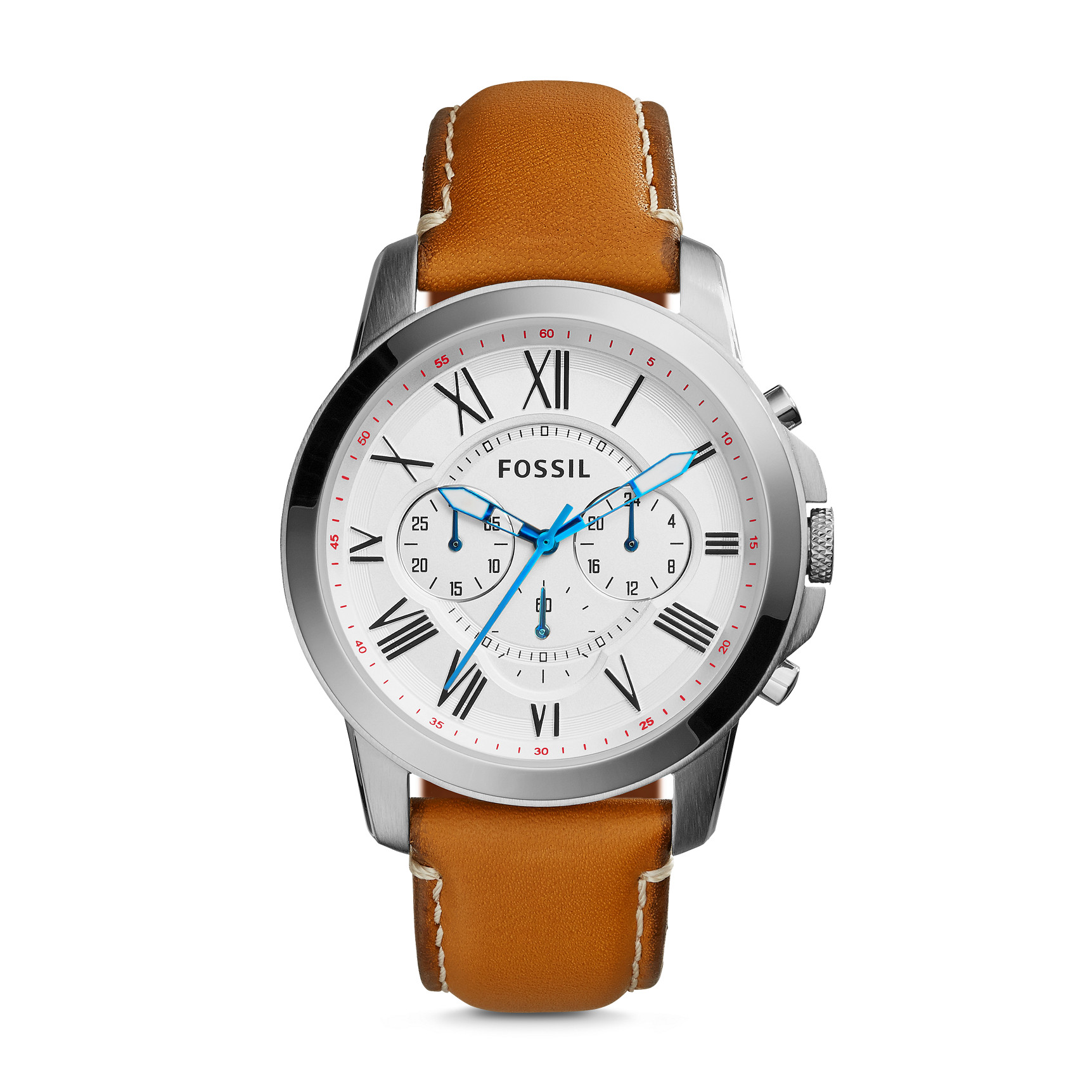 FOSSIL Grant Chronograph Leather Watch FS5060 - FUORI PRODUZIONE