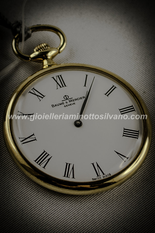Orologio da tasca in oro 18 kt Baume & Mercier MOA06008