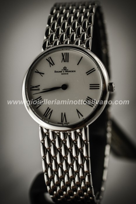 Orologio da donna in oro bianco 18 kt Baume & Mercier MOA08106 - Click Image to Close