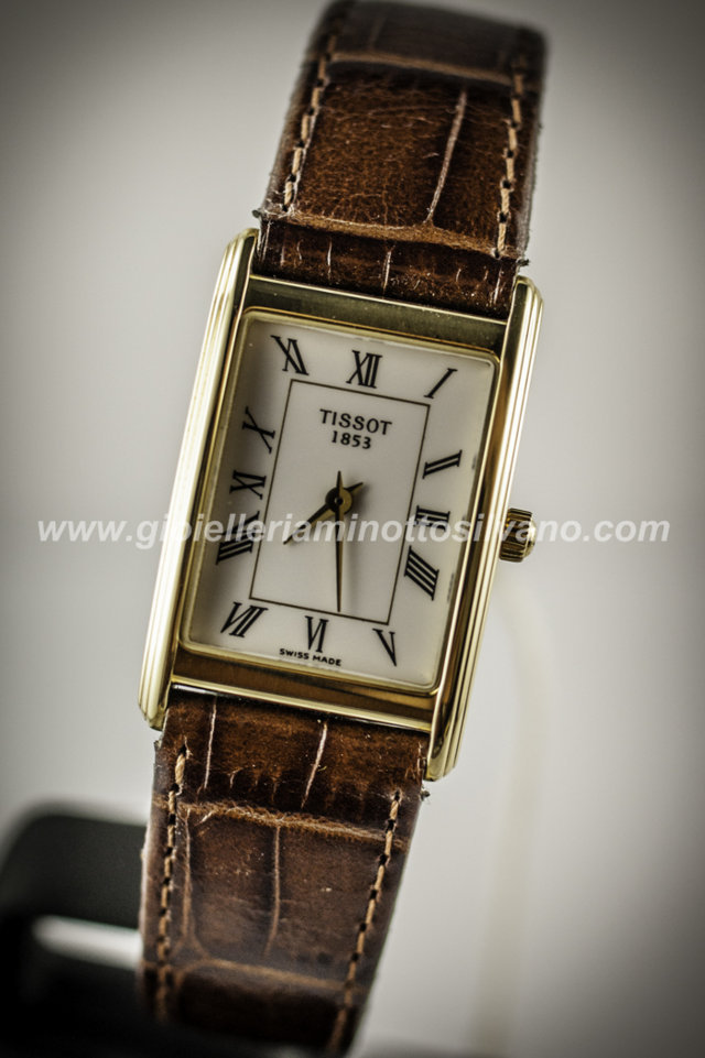 OROLOGIO NEW HELVETIA oro 18 kt TISSOT - T71330813 - Click Image to Close